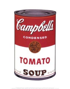 Campbell's iconic Soup can packaging