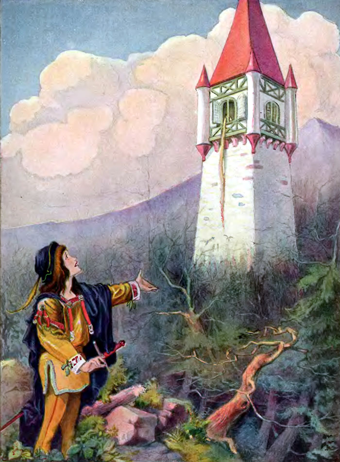 Rapunzel Image by Johnny Gruelle