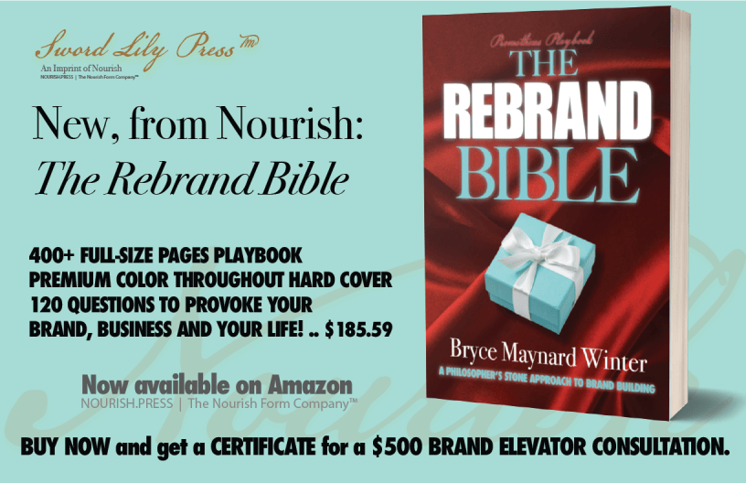 Image of 3D Prometheus Playbook The REBRAND Bible with TIffany Turquoise accents and background and a significant hit of red. This image is being tested.